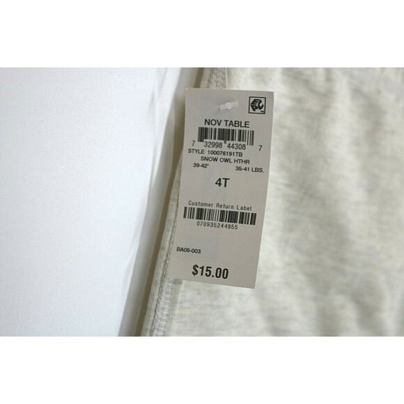 NWT First Impressions Boys White Pull On Pants Toddler Size 4T - Picture 4 of 8